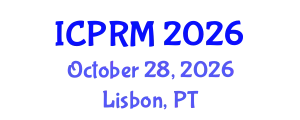 International Conference on Pulmonary and Respiratory Medicine (ICPRM) October 28, 2026 - Lisbon, Portugal