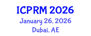 International Conference on Pulmonary and Respiratory Medicine (ICPRM) January 26, 2026 - Dubai, United Arab Emirates