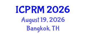 International Conference on Pulmonary and Respiratory Medicine (ICPRM) August 19, 2026 - Bangkok, Thailand