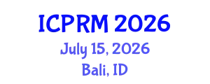 International Conference on Pulmonary and Respiratory Medicine (ICPRM) July 15, 2026 - Bali, Indonesia