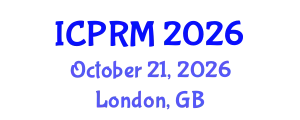 International Conference on Pulmonary and Respiratory Medicine (ICPRM) October 21, 2026 - London, United Kingdom