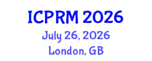 International Conference on Pulmonary and Respiratory Medicine (ICPRM) July 26, 2026 - London, United Kingdom