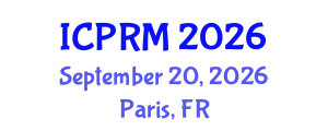 International Conference on Pulmonary and Respiratory Medicine (ICPRM) September 20, 2026 - Paris, France