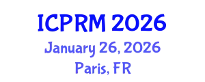International Conference on Pulmonary and Respiratory Medicine (ICPRM) January 26, 2026 - Paris, France
