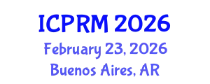 International Conference on Pulmonary and Respiratory Medicine (ICPRM) February 23, 2026 - Buenos Aires, Argentina