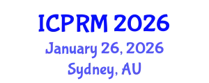 International Conference on Pulmonary and Respiratory Medicine (ICPRM) January 26, 2026 - Sydney, Australia