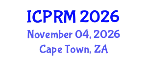 International Conference on Pulmonary and Respiratory Medicine (ICPRM) November 04, 2026 - Cape Town, South Africa