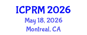 International Conference on Pulmonary and Respiratory Medicine (ICPRM) May 18, 2026 - Montreal, Canada