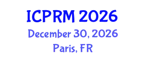 International Conference on Pulmonary and Respiratory Medicine (ICPRM) December 30, 2026 - Paris, France