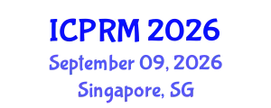 International Conference on Pulmonary and Respiratory Medicine (ICPRM) September 09, 2026 - Singapore, Singapore