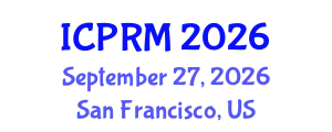 International Conference on Pulmonary and Respiratory Medicine (ICPRM) September 27, 2026 - San Francisco, United States