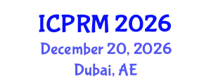 International Conference on Pulmonary and Respiratory Medicine (ICPRM) December 20, 2026 - Dubai, United Arab Emirates