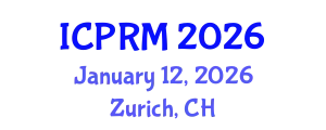International Conference on Pulmonary and Respiratory Medicine (ICPRM) January 12, 2026 - Zurich, Switzerland