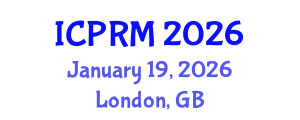 International Conference on Pulmonary and Respiratory Medicine (ICPRM) January 19, 2026 - London, United Kingdom