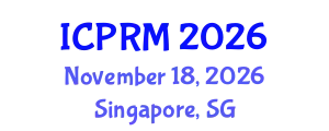 International Conference on Pulmonary and Respiratory Medicine (ICPRM) November 18, 2026 - Singapore, Singapore