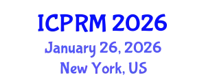 International Conference on Pulmonary and Respiratory Medicine (ICPRM) January 26, 2026 - New York, United States