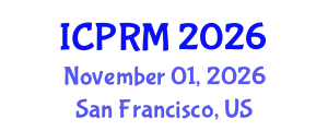 International Conference on Pulmonary and Respiratory Medicine (ICPRM) November 01, 2026 - San Francisco, United States