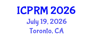 International Conference on Pulmonary and Respiratory Medicine (ICPRM) July 19, 2026 - Toronto, Canada