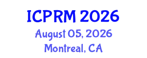 International Conference on Pulmonary and Respiratory Medicine (ICPRM) August 05, 2026 - Montreal, Canada