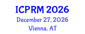 International Conference on Pulmonary and Respiratory Medicine (ICPRM) December 27, 2026 - Vienna, Austria