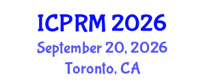 International Conference on Pulmonary and Respiratory Medicine (ICPRM) September 20, 2026 - Toronto, Canada