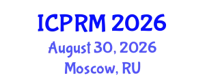 International Conference on Pulmonary and Respiratory Medicine (ICPRM) August 30, 2026 - Moscow, Russia