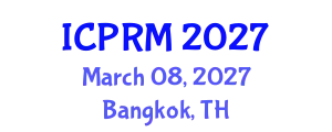 International Conference on Pulmonary and Respiratory Medicine (ICPRM) March 08, 2027 - Bangkok, Thailand