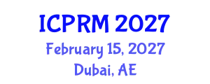 International Conference on Pulmonary and Respiratory Medicine (ICPRM) February 15, 2027 - Dubai, United Arab Emirates