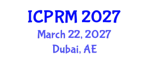 International Conference on Pulmonary and Respiratory Medicine (ICPRM) March 22, 2027 - Dubai, United Arab Emirates