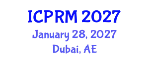 International Conference on Pulmonary and Respiratory Medicine (ICPRM) January 28, 2027 - Dubai, United Arab Emirates