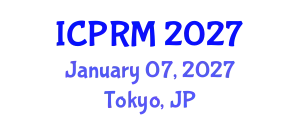 International Conference on Pulmonary and Respiratory Medicine (ICPRM) January 07, 2027 - Tokyo, Japan
