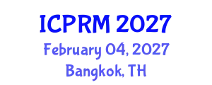 International Conference on Pulmonary and Respiratory Medicine (ICPRM) February 04, 2027 - Bangkok, Thailand