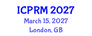 International Conference on Pulmonary and Respiratory Medicine (ICPRM) March 15, 2027 - London, United Kingdom