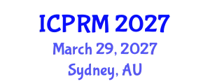 International Conference on Pulmonary and Respiratory Medicine (ICPRM) March 29, 2027 - Sydney, Australia