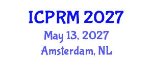 International Conference on Pulmonary and Respiratory Medicine (ICPRM) May 13, 2027 - Amsterdam, Netherlands