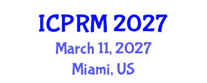 International Conference on Pulmonary and Respiratory Medicine (ICPRM) March 11, 2027 - Miami, United States
