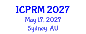International Conference on Pulmonary and Respiratory Medicine (ICPRM) May 17, 2027 - Sydney, Australia