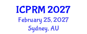 International Conference on Pulmonary and Respiratory Medicine (ICPRM) February 25, 2027 - Sydney, Australia
