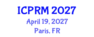 International Conference on Pulmonary and Respiratory Medicine (ICPRM) April 19, 2027 - Paris, France