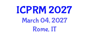 International Conference on Pulmonary and Respiratory Medicine (ICPRM) March 04, 2027 - Rome, Italy