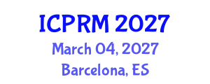 International Conference on Pulmonary and Respiratory Medicine (ICPRM) March 04, 2027 - Barcelona, Spain