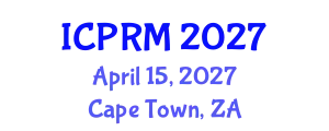 International Conference on Pulmonary and Respiratory Medicine (ICPRM) April 15, 2027 - Cape Town, South Africa