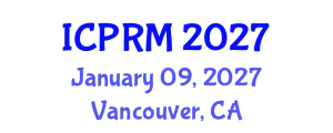 International Conference on Pulmonary and Respiratory Medicine (ICPRM) January 09, 2027 - Vancouver, Canada