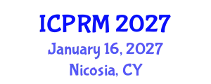 International Conference on Pulmonary and Respiratory Medicine (ICPRM) January 16, 2027 - Nicosia, Cyprus