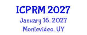 International Conference on Pulmonary and Respiratory Medicine (ICPRM) January 16, 2027 - Montevideo, Uruguay
