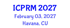 International Conference on Pulmonary and Respiratory Medicine (ICPRM) February 03, 2027 - Havana, Cuba