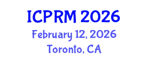 International Conference on Pulmonary and Respiratory Medicine (ICPRM) February 12, 2026 - Toronto, Canada
