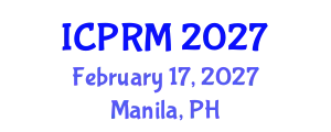 International Conference on Pulmonary and Respiratory Medicine (ICPRM) February 17, 2027 - Manila, Philippines