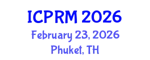 International Conference on Pulmonary and Respiratory Medicine (ICPRM) February 23, 2026 - Phuket, Thailand