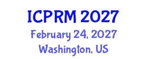 International Conference on Pulmonary and Respiratory Medicine (ICPRM) February 24, 2027 - Washington, United States